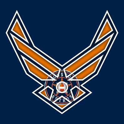 Airforce Houston Astros Logo vinyl decal